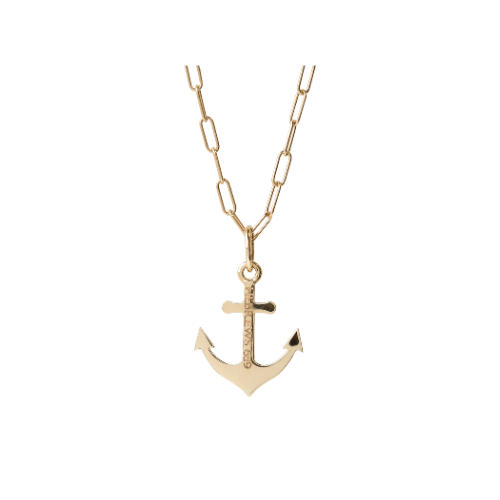 Anchor of Hope Diamond Pendant