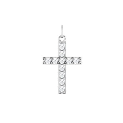 Daily Diamond Cross Necklace